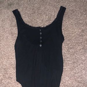Hollister lace trim bodysuit